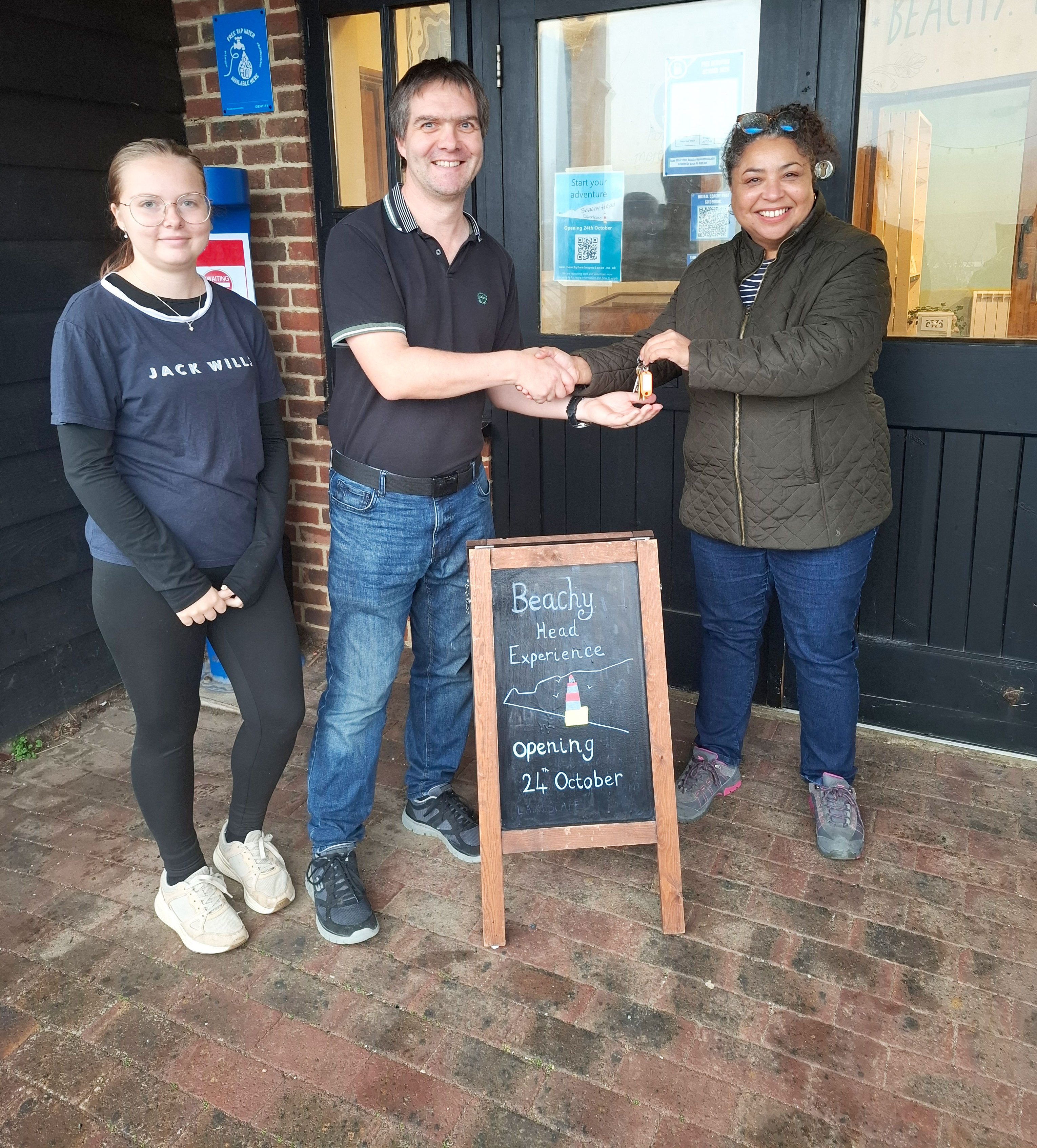 Attraction Sign Brand new visitor attraction opening at Beachy Head with interactive ...