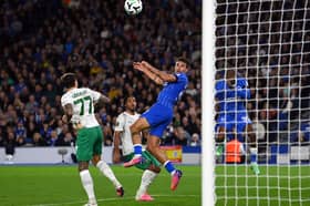 Brighton midfielder Matt O'Riley scores in the Uefa Conference League against Kauno Zalgiris 