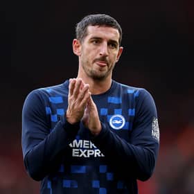Skipper Lews Dunk appreciates the support from Brighton's travelling fans