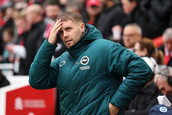 Brighton head coach Fabian Hurzeler has some tough calls to make