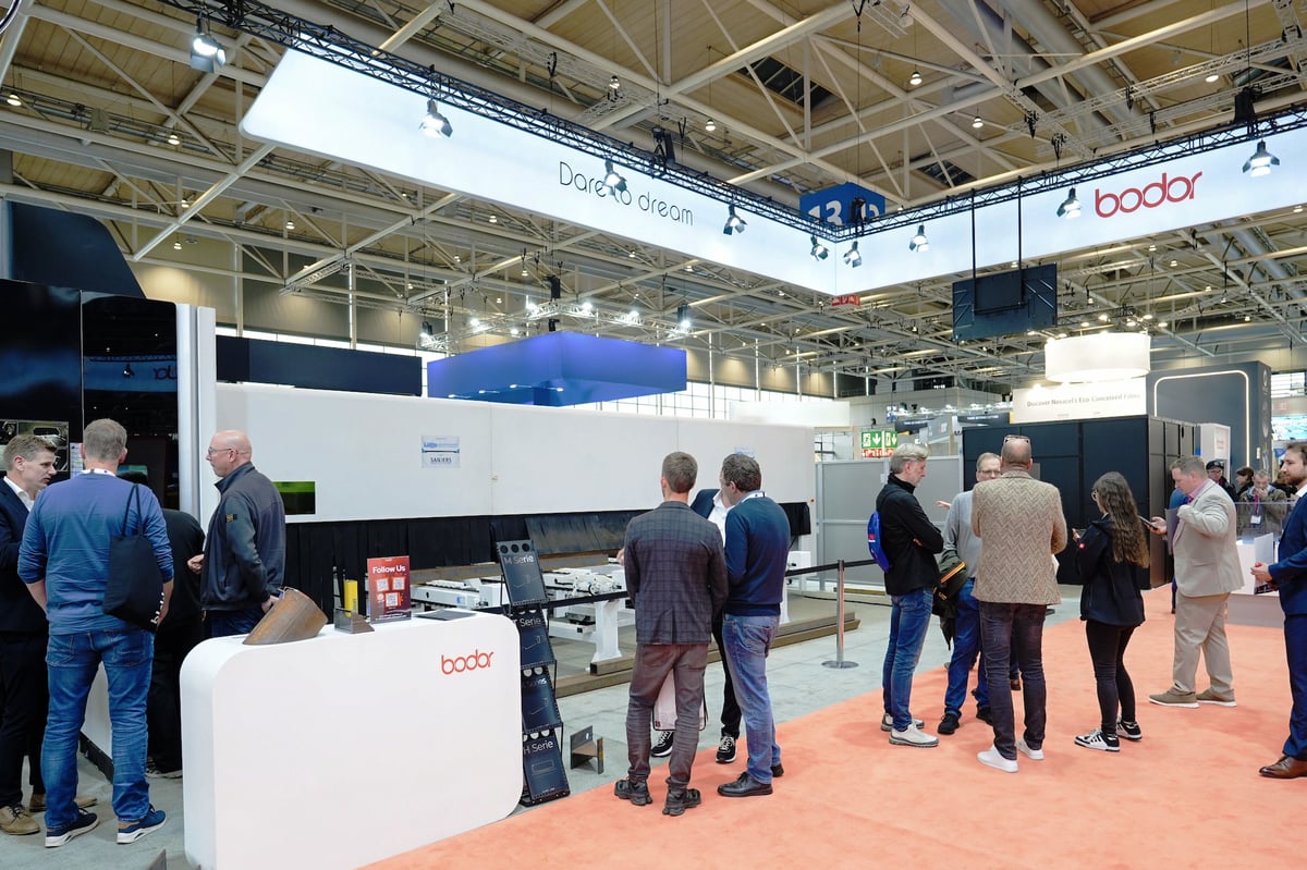Bodor Laser showcases two premium tube laser cutting machines at EuroBLECH 2026