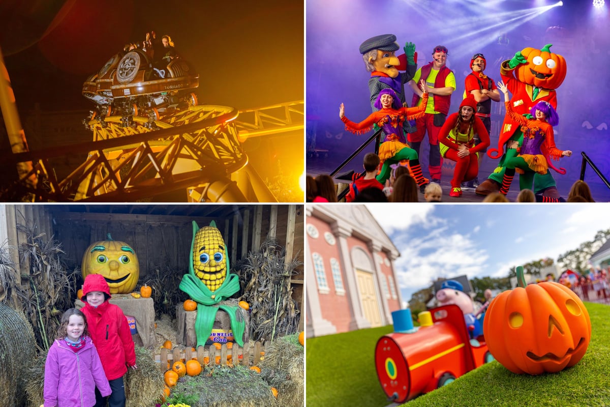 Paultons Park at Halloween - we turned a one-day trip into two with a hotel stay to magic up a minibreak
