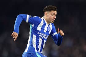 Brighton striker Stefanos Tzimas is making progress