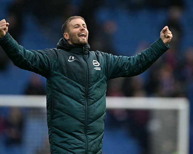 Brighton head coach Fabian Hurzeler is in demand