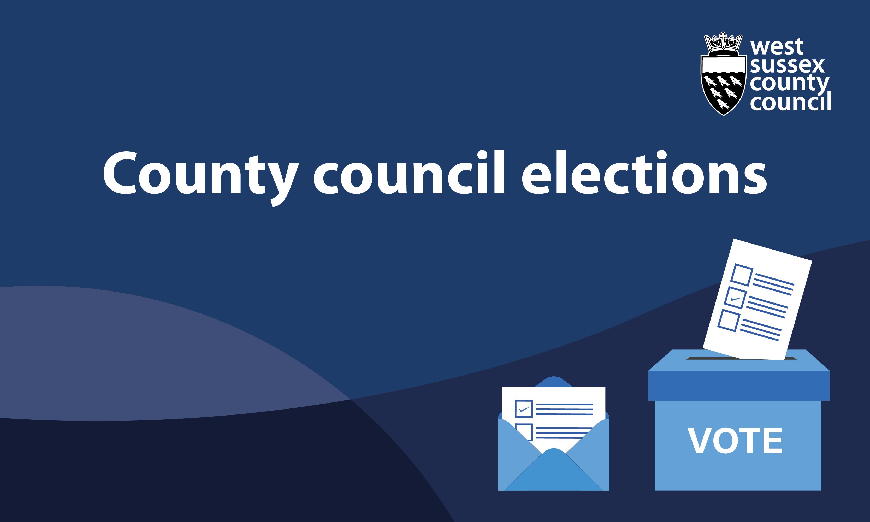 Candidates for county council election in West Sussex confirmed