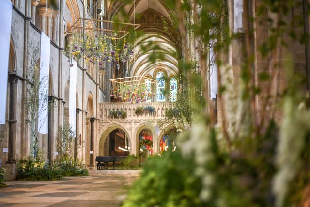 Six weeks to go until the Festival of Flowers at Chichester Cathedral