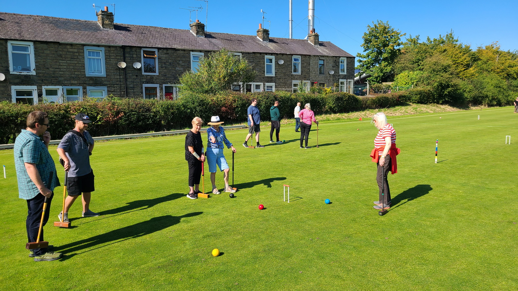 Croquet – a vicious game for nice people. Try it on May 4th at ...
