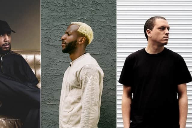 (L-R: Shy FX, Conducta, Breakage)