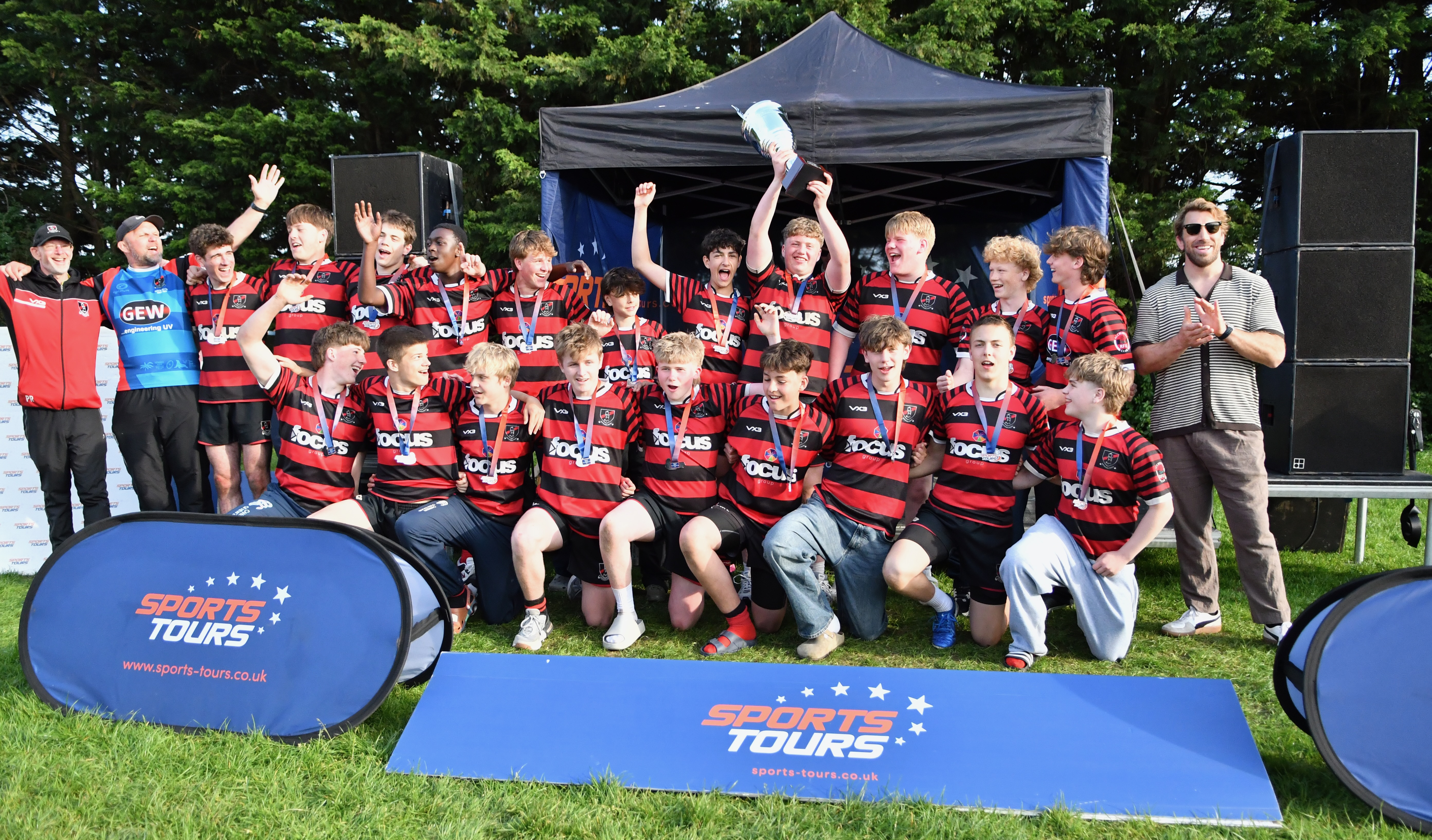 HHRFC U15s bring home the silverware from tour to Havant