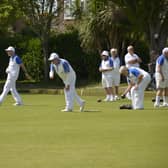 playing footbowl  at Marine Gardens?