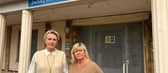 Alison Griffiths MP with Cllr Alison Cooper, recent former Chair of HASC