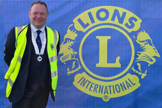 Lord Brett McLean President of Hastings Lions