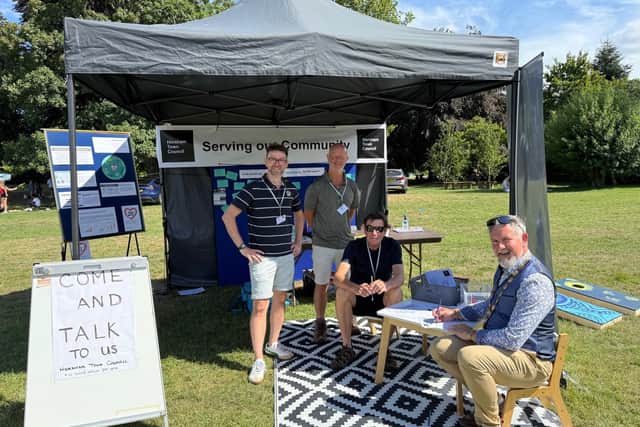 Horsham Town Councillors at the event