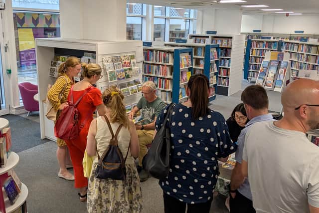 Book signing with Jasper Fforde