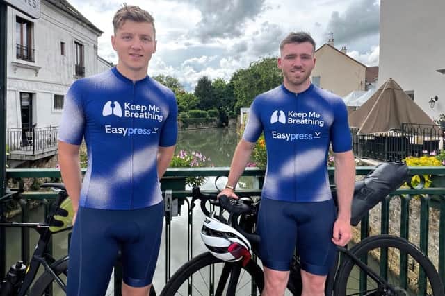 James Howell (left) and Max Edginton (right)