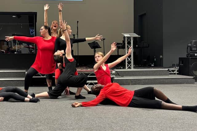 Ark Alexandra Academy Dance students perform at the GCSE Exhibition