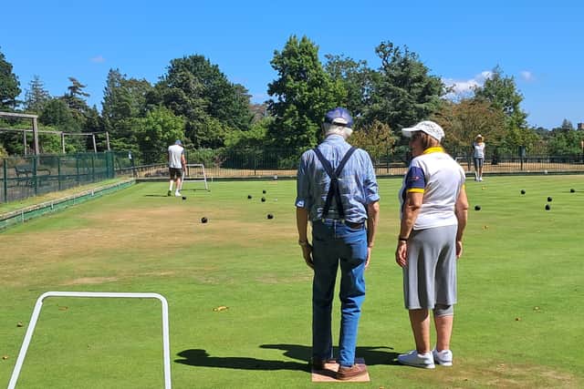 Tim Wilkins, of Alzheimer's Society West Sussex, hopes some might be tempted to take up the sport