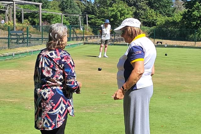 More than a dozen club members helped guide their guests