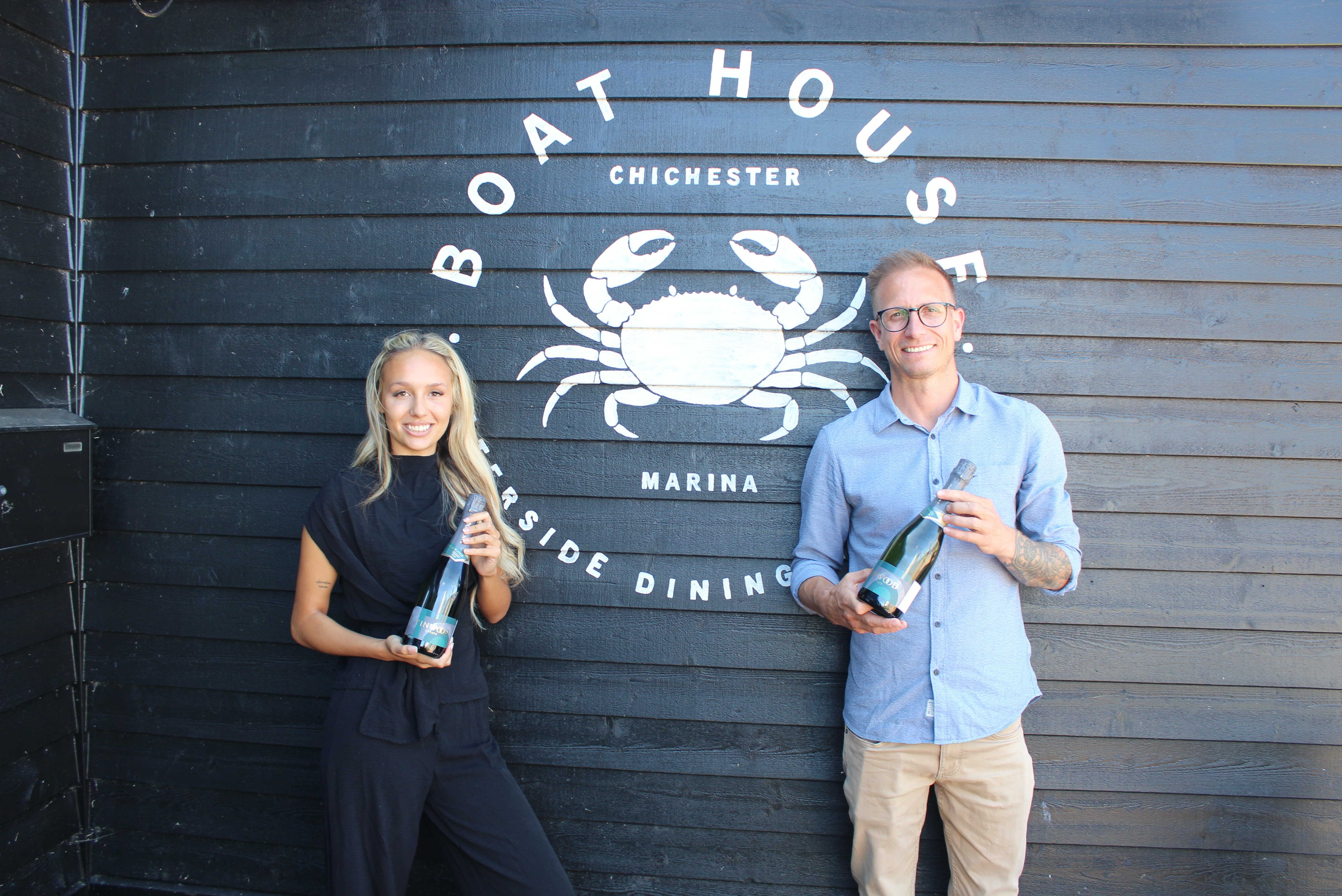 New partnership to bring local sparkling wine to Chichester Marina