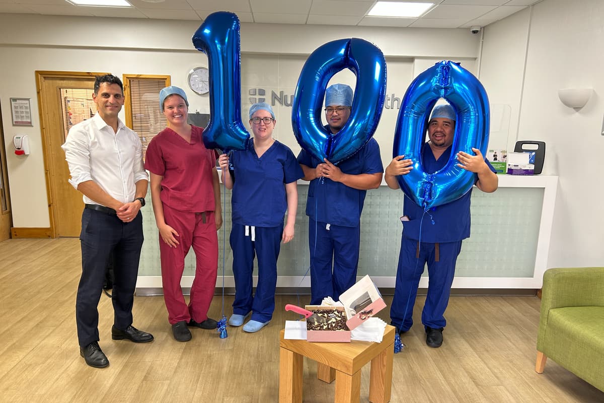 Das Nuffield Health Chichester Hospital erreicht 300 ...