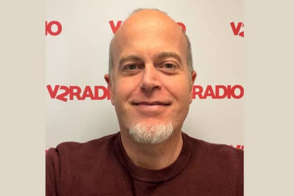 V2 Radio's News Editor Philip Keeler