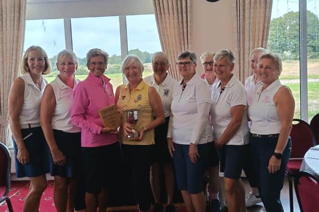 The winning Willingdon Ladies