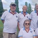 Sunday finalists Alan Setchell, Graham Roots, Harry Bailey, Richard Goodchild, Bryony Wood and Lorena Daane