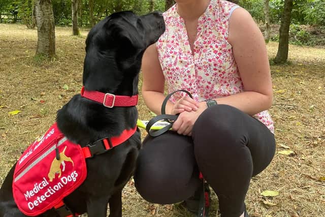 Mae has enabled her owner, Laura, to live a fuller life, and the pair have developed an incredibly strong bond.