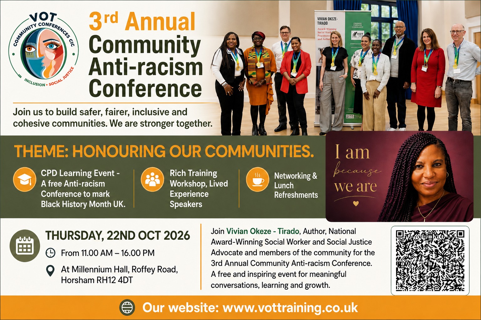 The 3rd annual community anti-racism conference in Horsham to return in ...
