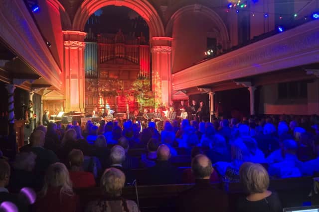 Barnabys Big Band Christmas. A regular to Henry Ward Hall.