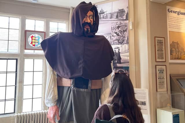 Our Playwright-on-Attachment, Chloë, recently met a very special local character during a visit to Hastings Museum — Mr Fishy
