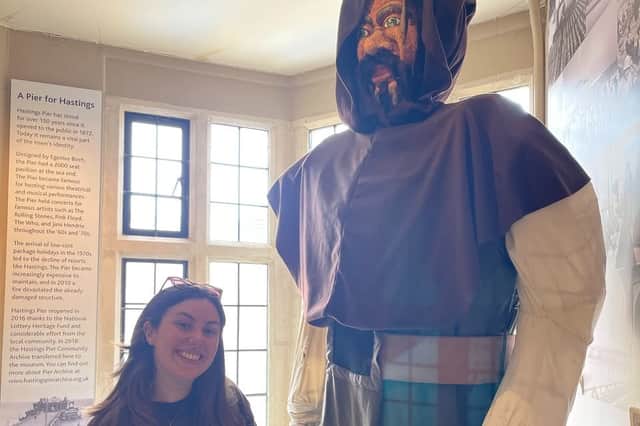Our Playwright-on-Attachment, Chloë, recently met a very special local character during a visit to Hastings Museum — Mr Fishy