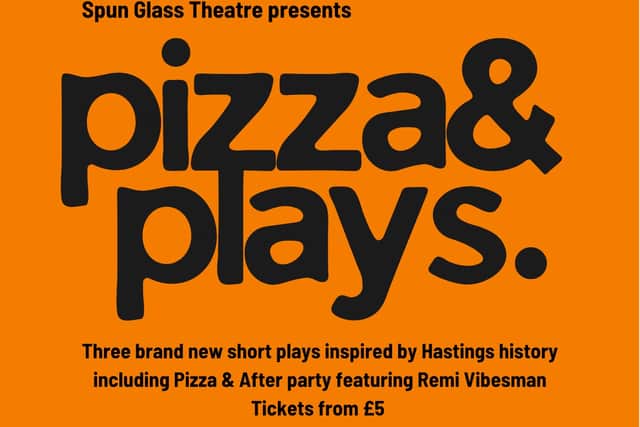 Pizza & Plays flyer