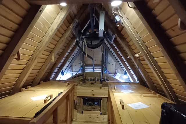Oldland Windmill interior