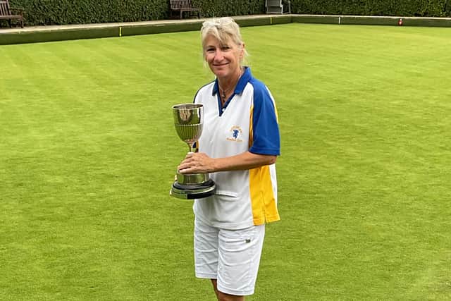 Ladies Champion Kay Baldock