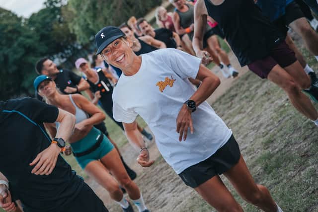 Esmee Gummer ran through Oaklands Park