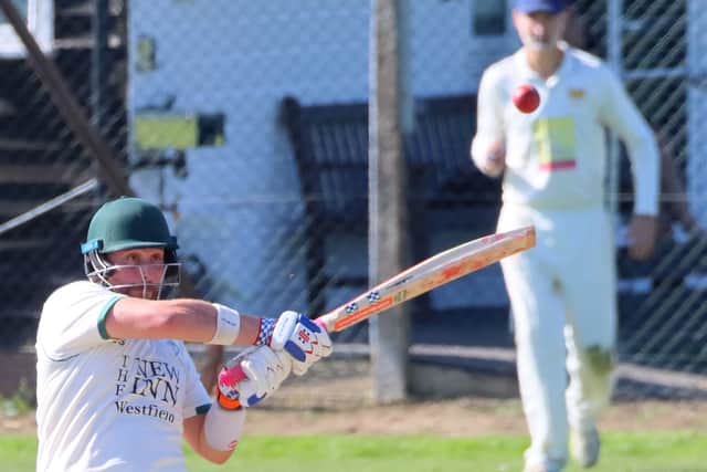 Jordan Shaw on the attack to a double century
