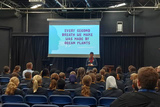 Ark Alexandra Year 7 Assembly with Surfers Against Sewage