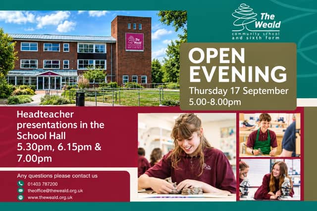 The Weald School Open Evening