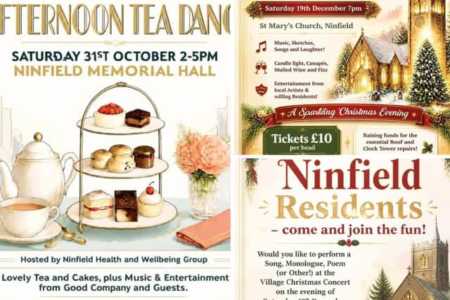 Save the Dates!! Vintage Afternoon Tea Dance, Saturday 31st October, Village Christmas Concert, Saturday 19th December!!