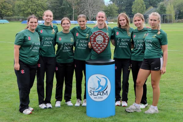 Crowhurst Park Valkyries collect the Slam Shield