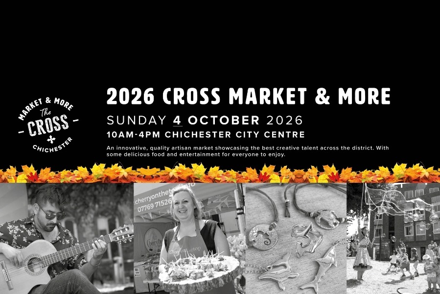 Der lebhafte Cross Market & More in Chichester kehrt im Herbst zurück