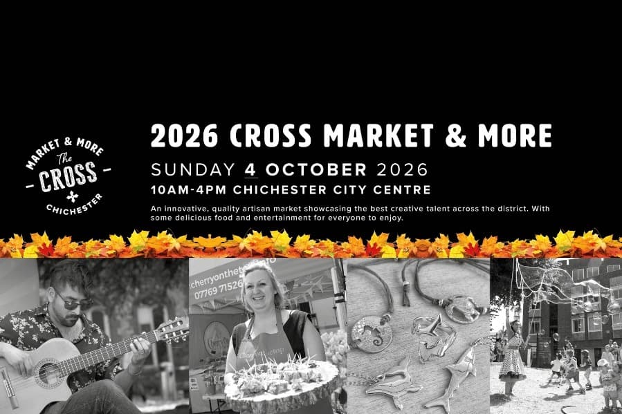 Der lebhafte Cross Market & More in Chichester kehrt im Herbst zurück