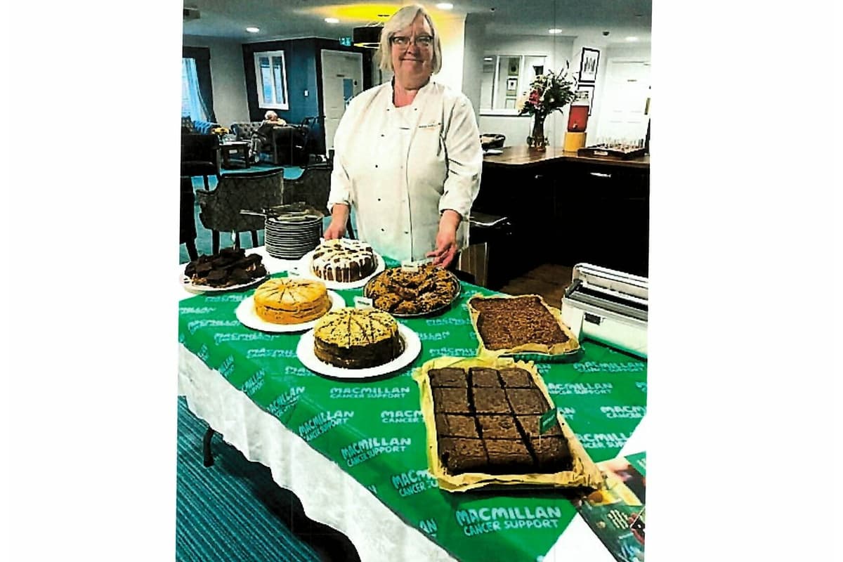 Uckfield care home has a 'latte' fun at Macmillan Coffee Morning