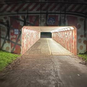 The Broadfield Stadium subway. 
