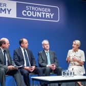 On the main stage at Conservative Party Conference, talking through our Get Transport Moving plan: training more lorry drivers, aircraft engineers and seafarers, and cutting the red tape that keeps qualified drivers off the road.