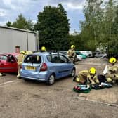 ESFRS Recruits training
