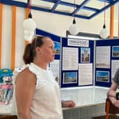 Jon Jolly Chair of the Neigbourhood Board and Karen Knight