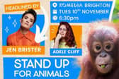 Stand up for animals - Komedia, 10th November - Brighton