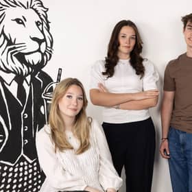 T Level students from East Sussex College are doing their placement at 181st Street: Olivia Goodwin, Fleur Hazell Jarvis, Lewis Jones and Jake Green